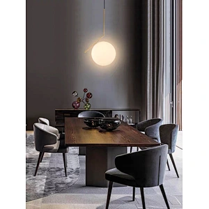 Nordic Minimalistic Dining Room Furniture Fabric Chair Wood Chair