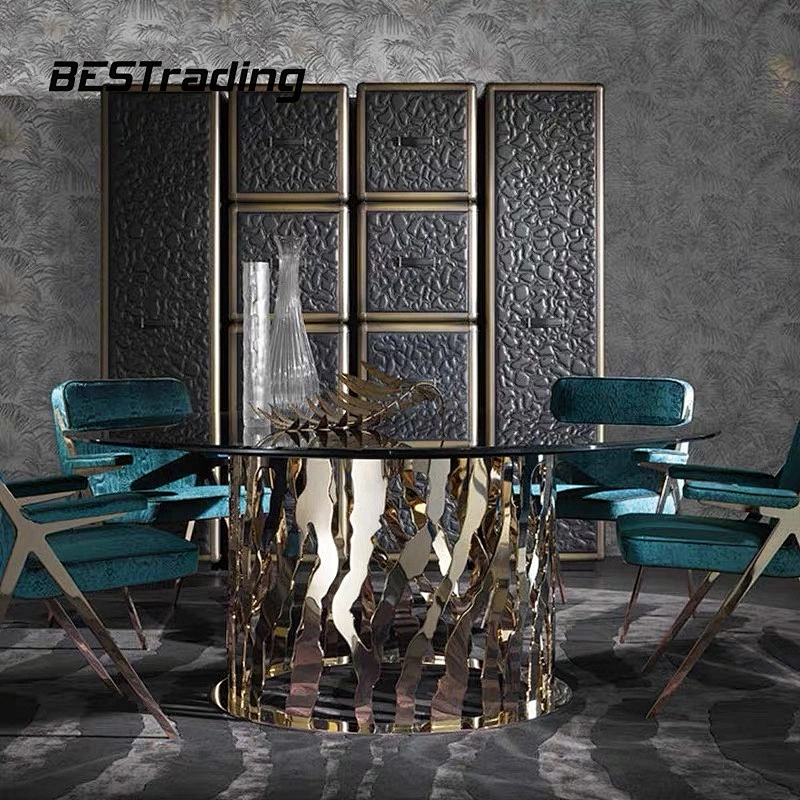 Modern marble design dining table
