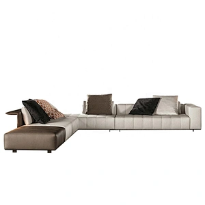 Living room l shaped sofa sets 7 seater