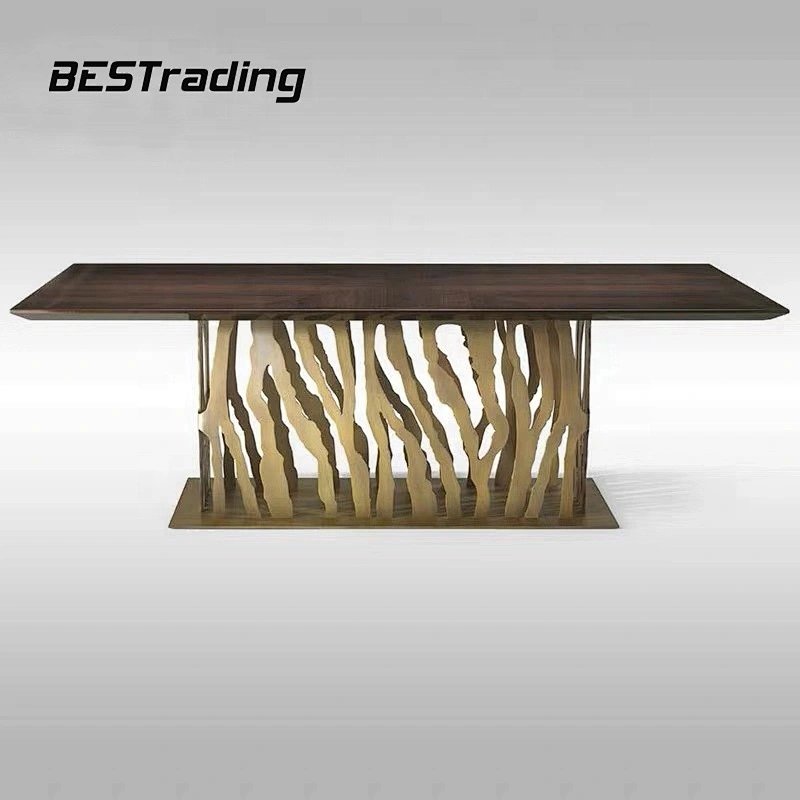 Wooden dining table set