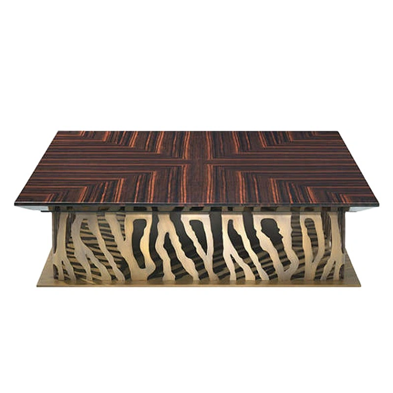 Luxury Design Living Room Coffee Table Modern Stainless Steel Center Table Side Table