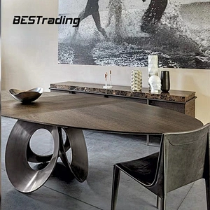 Round dining table set