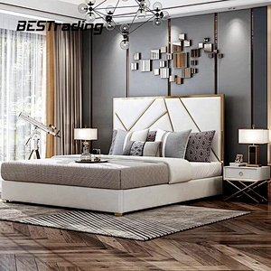 New design kingsize bed wood bedroom furniture bedroom set