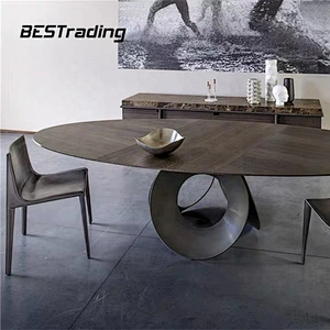 Round dining table set