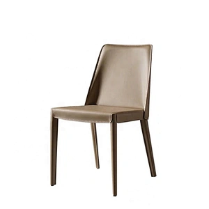 Leather pu dining chair