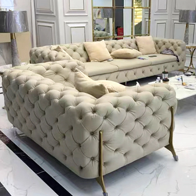 American style new model furniture living room design sofa