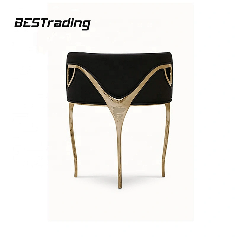Modern luxury dining room furniture home furniture metal dining chair