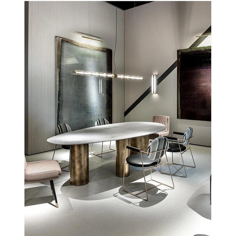 Modern Dinning Room Customized Restaurant Furniture Chair Leather Or Velvet Fabric Upholstered Chair
