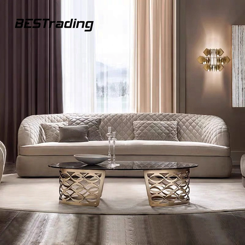 Latest living room furniture sofa design velvet sofa