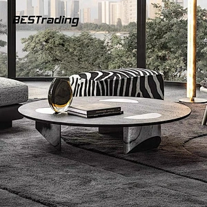 Living room coffee table round