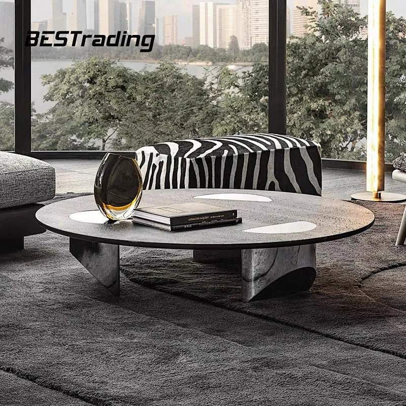 Living room coffee table round