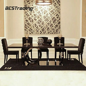 Furniture wooden dining table set