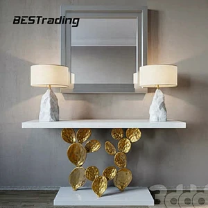 Italian Design High End Luxury Customized Console Table Hallyway Modern Console Table