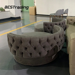 Italian Design Luxury Home Furniture Leisure Chairs Modern Velvet Fabric Lounge  Designer Chair