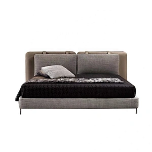 Modern bed room furniture king size bed