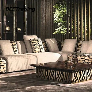 Luxury Design Living Room Coffee Table Modern Stainless Steel Center Table Side Table