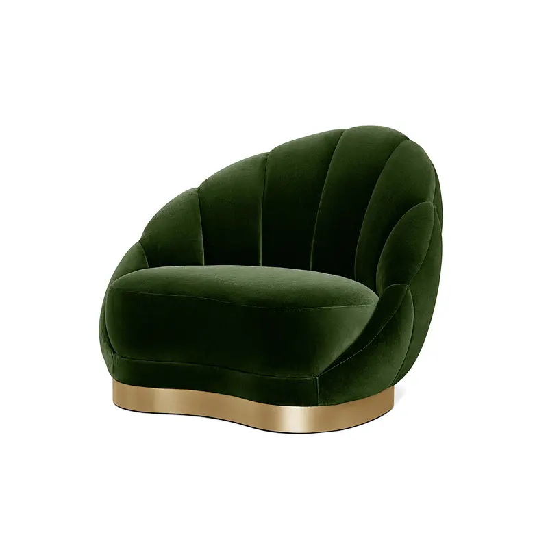 Velvet fabric sofa italy sofa for livingroom