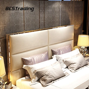 Hot sale  bedroom furniture sets modern luxury king size bed designer
