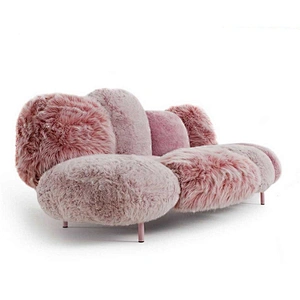 Customizedd design wool sofa Multiple color 3 2 1 seater Bedroom  Living Room sofa lazy sofa