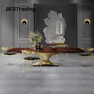 Luxury wooden 12 seater dining table
