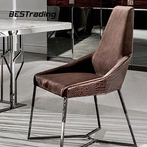 Marble dining table set