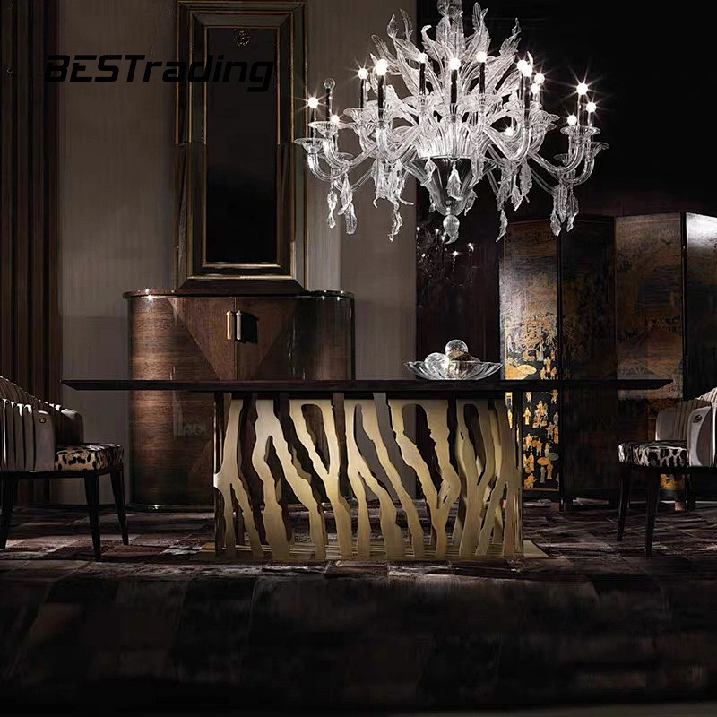 Modern marble design dining table