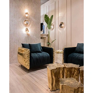 Italian high end  luxury living room furniture 3 seater sofa with golden stainless steel legs leather sofa