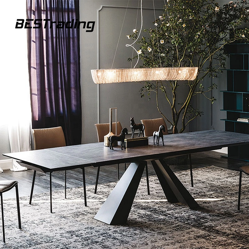 Folding dining table with chairs