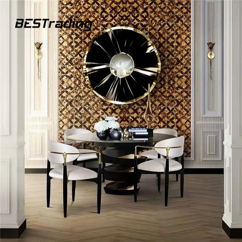 New Fashion Collection Dining Home Sets Multiple color options Luxury Fabric Dining Chair