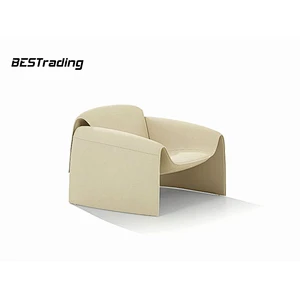 2021 New Italy design leather chair customized leisure chair living room chairs