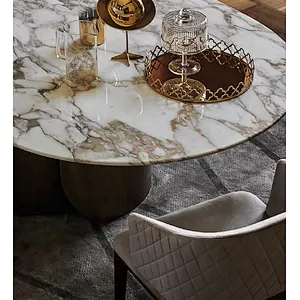 Modern dining table set for home furniture round marble dining table