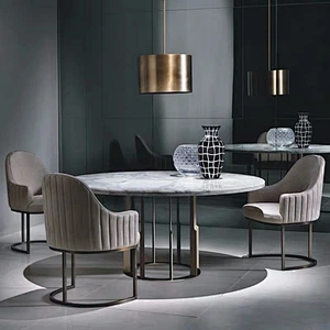 2020 Velvet Hotel Restaurant Chair Metal Base Dining Chair