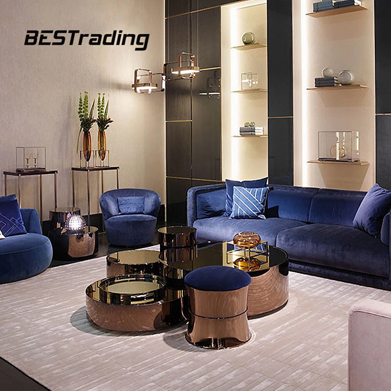 European Design Villa Center Table Living Room Furniture Luxury Coffee Table