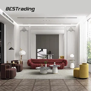 Italian Design High End Villa Living Room Furniture Lounge Chair Leisure Chair Arm Chair