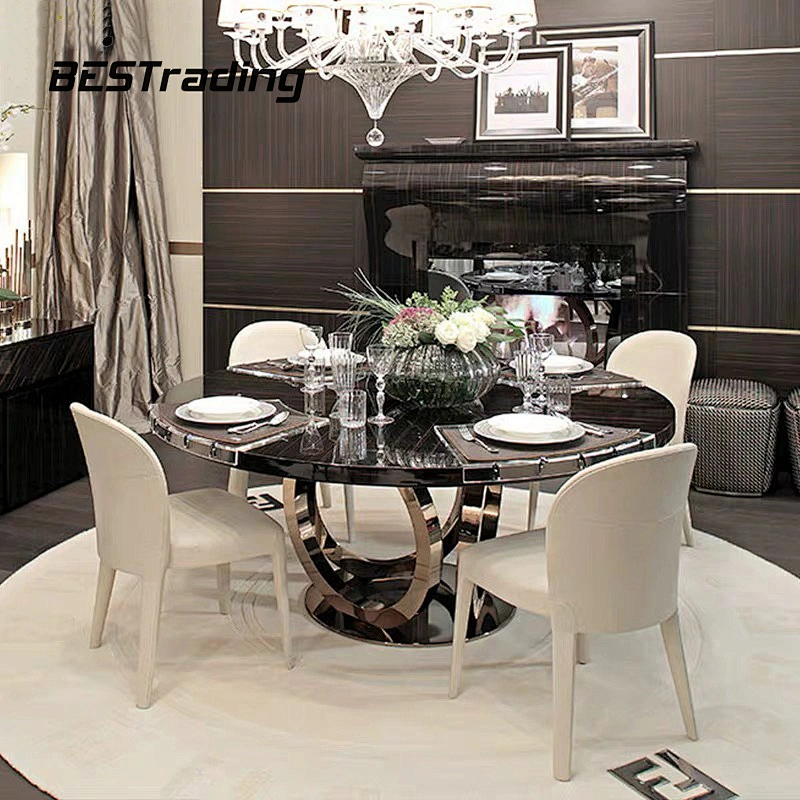 Furniture wooden dining table set