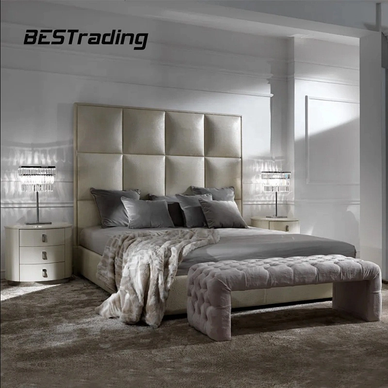Italian design luxury bedroom set bedroom furniture