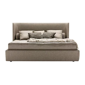 modern wooden latest double bed designs furniture