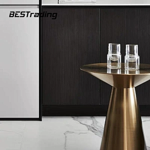 Luxury living room furniture modern coffee table  marble top center table