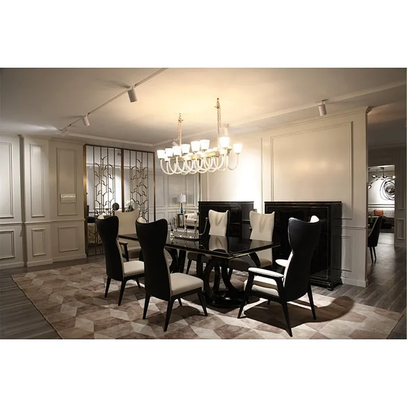 Modern Design Dining Room Furniture Leather Arm Chair Luxury Dining Chair