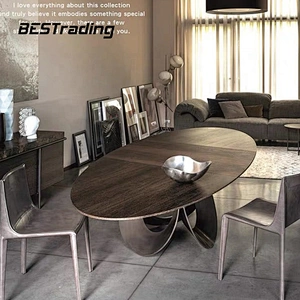 Round dining table set