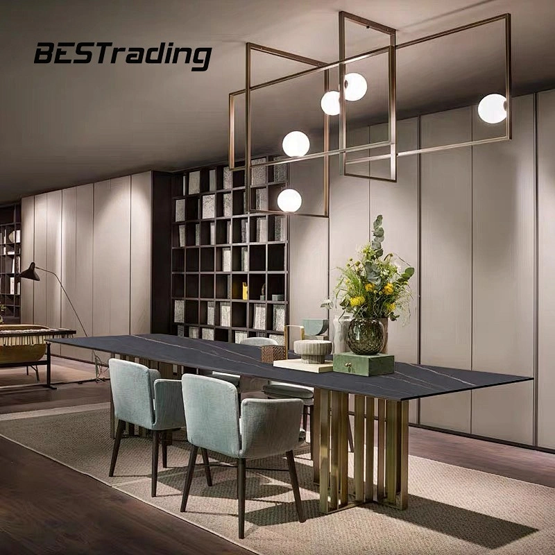 Italian dining room set furniture dining table