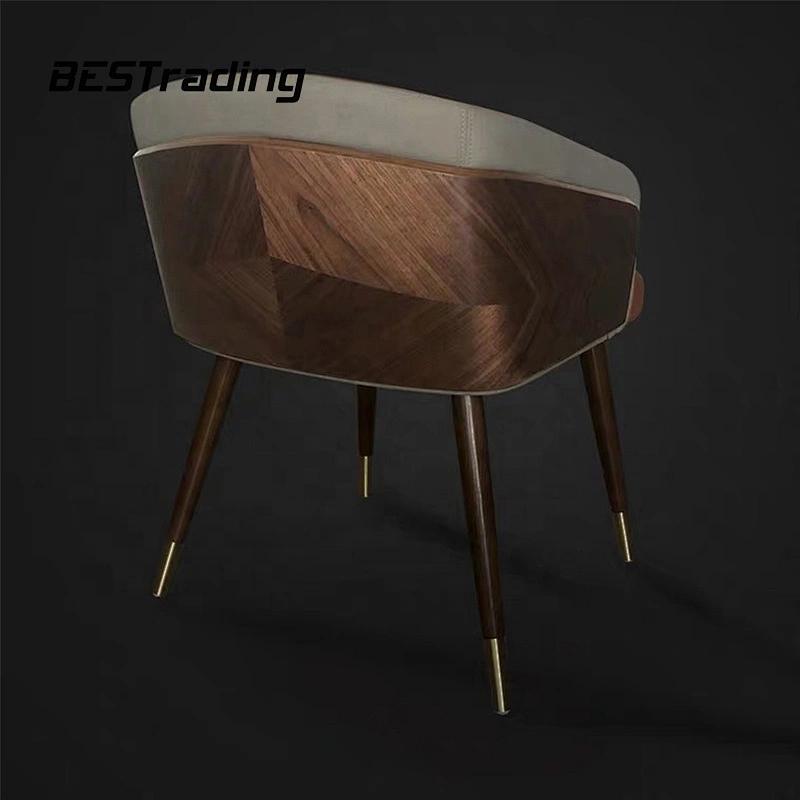 Design wooden dining chair modern