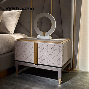 Modern bed room furniture bedding set