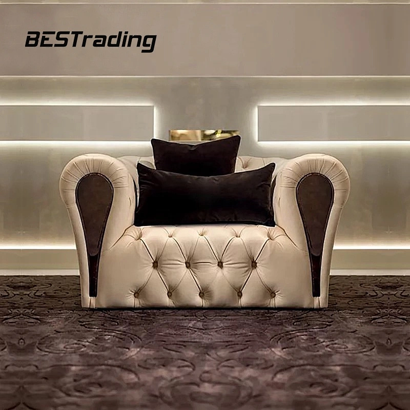 New sofa design luxury sofa sets Chesterfield Sofa