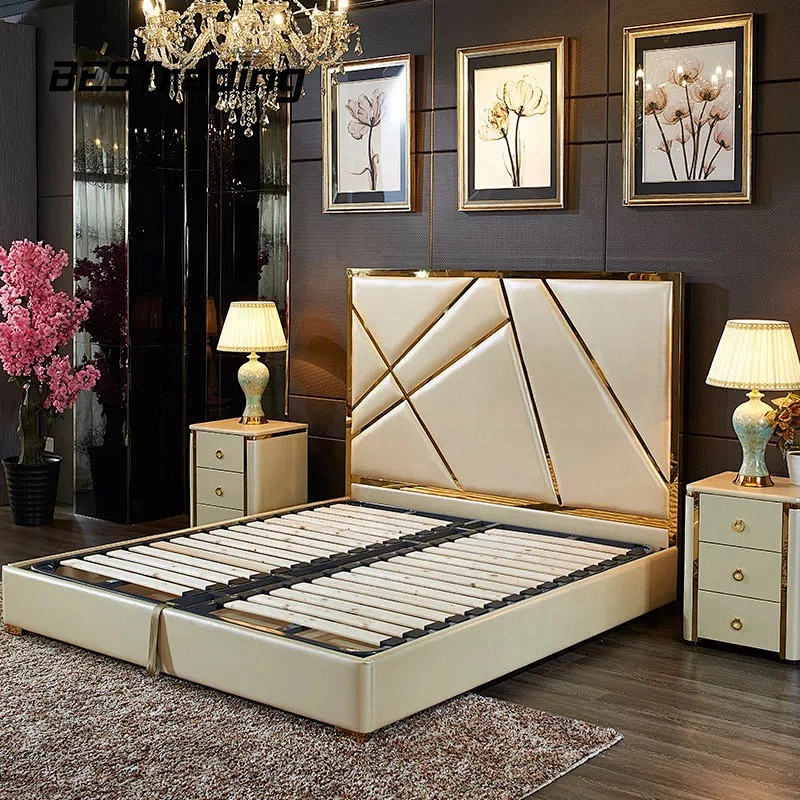 New design kingsize bed wood bedroom furniture bedroom set