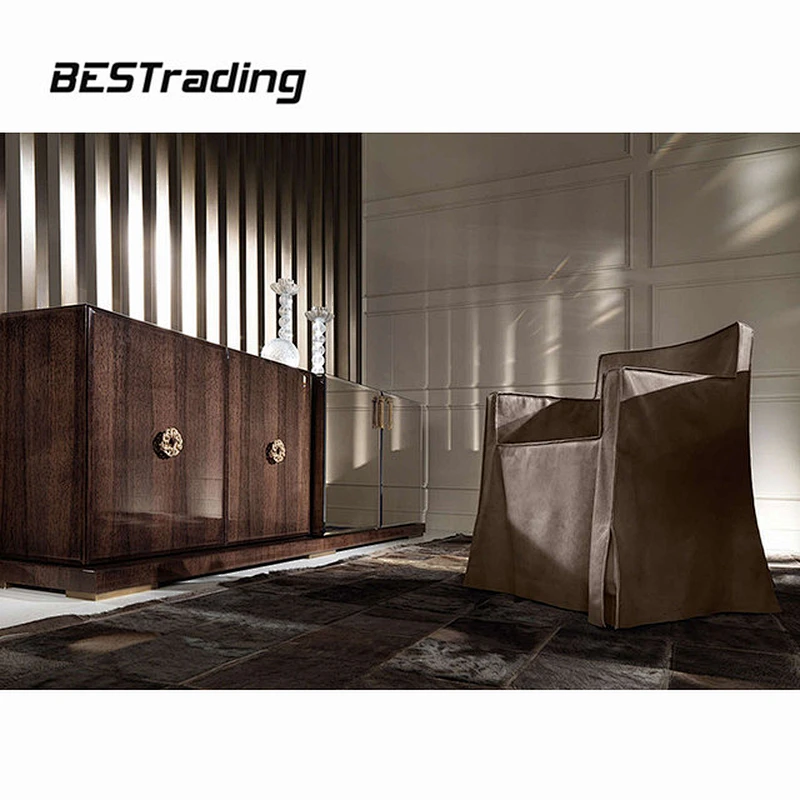Customized Luxury Living Room Sideboard Wooden Cabinet Dinning Room Bedroom Storage Sideboard