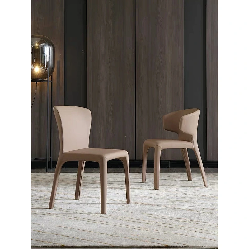 New Fashion Collection Dining Room Furniture Modern Leather Or Fabric Dinning Chair