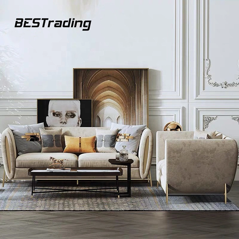 Tuxedo velvet sofa