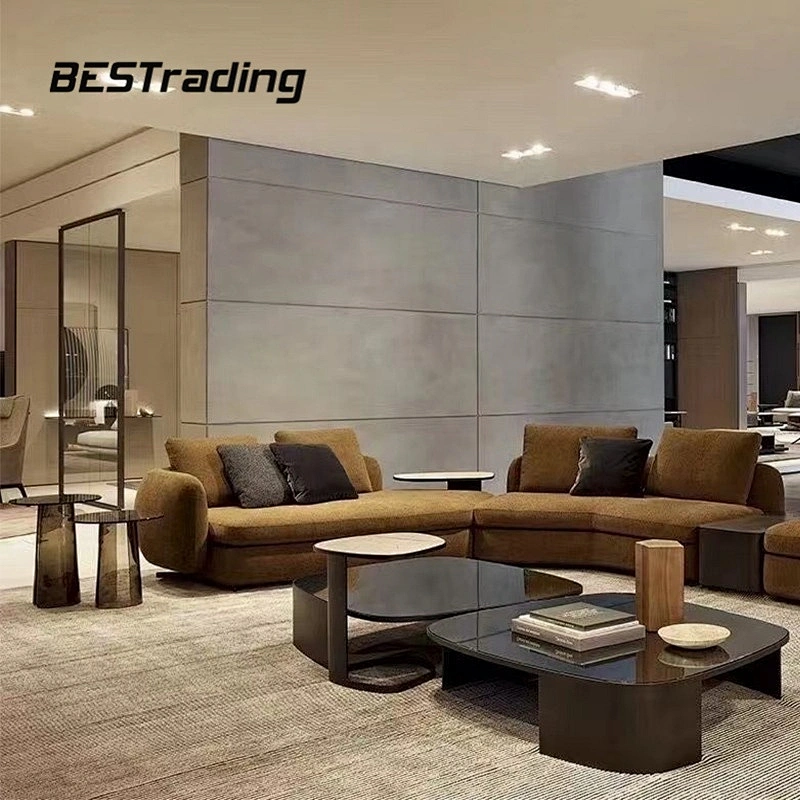 Hot sale L shape sofa set design new material sofa sectional new design living room sofas