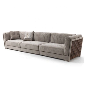 Italian leather corner sofa set 5 seater tuxedo sofa
